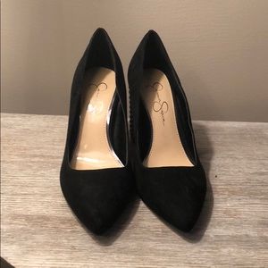 Jessica Simpson suede studded pumps...NWOT